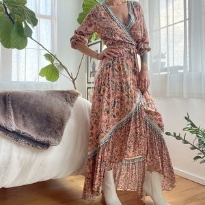 Flirty XS Anthropologie Wrap Dress